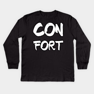 Confort (Comfort) Kids Long Sleeve T-Shirt